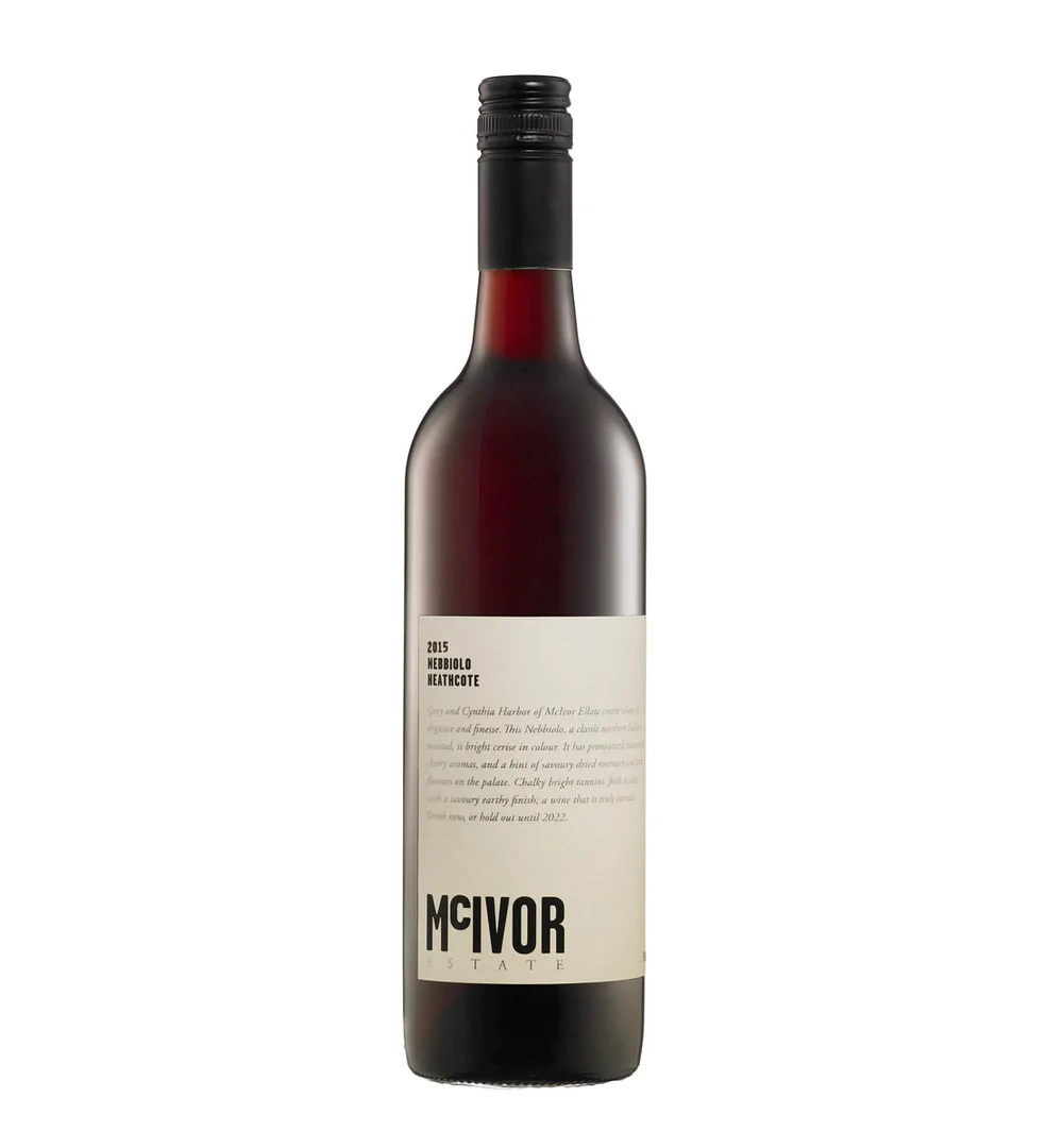 2015 Nebbiolo 750ml by McIvor Estate