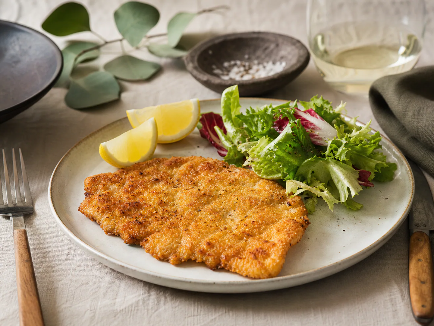 Golden Chicken Schnitzel