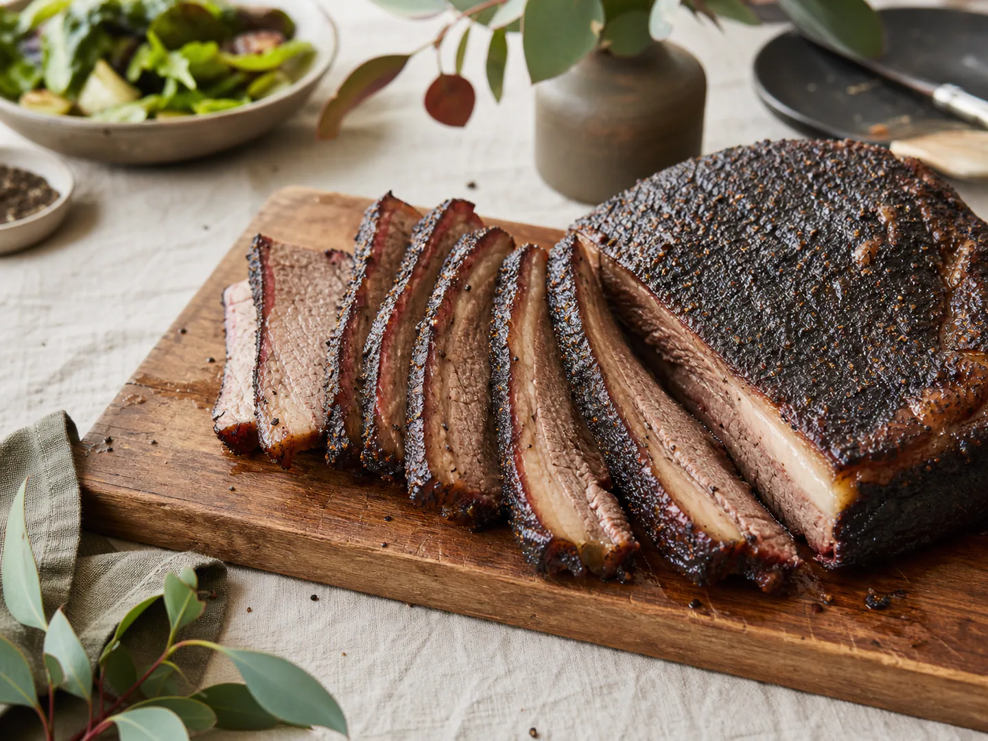 Twelve-Hour Barbecue Brisket